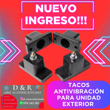 Cargar imagen en el visor de la galería, TACOS ANTIVIBRACIÓN 9CM