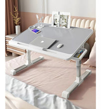 Cargar imagen en el visor de la galería, Soporte Plegable Para Laptop, Con Luz Led Y Ventilador Usb