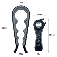 Cargar imagen en el visor de la galería, ABRELATAS + DESTAPADOR 8 EN 1!!!