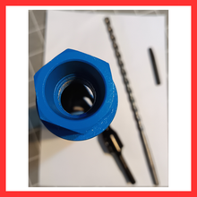 Cargar imagen en el visor de la galería, BROCA DIAMANTADA 56mm PARA ROTOMARTILLO SDS, HORMIGÓN