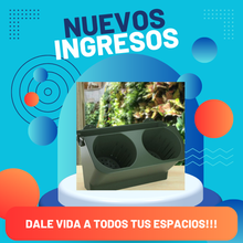 Cargar imagen en el visor de la galería, MACETAS DOBLES PARA JARDÍN VERTICAL, SUCULENTAS, AROMÁTICAS