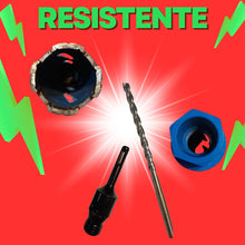 Cargar imagen en el visor de la galería, BROCA DIAMANTADA 56mm PARA ROTOMARTILLO SDS, HORMIGÓN