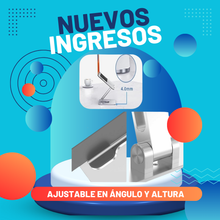 Cargar imagen en el visor de la galería, SOPORTE DE ALUMINIO PARA TABLET, KINDLE, IPOD, LIBROS, ETC