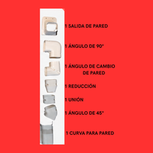 Cargar imagen en el visor de la galería, KIT DE DUCTOS 80 * 60