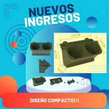 Cargar imagen en el visor de la galería, MACETAS DOBLES PARA JARDÍN VERTICAL, SUCULENTAS, AROMÁTICAS