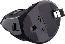 Cargar imagen en el visor de la galería, MOUSE VERTICAL INALÁMBRICO RECARGABLE BLUETOOTH JOMAA