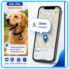 Cargar imagen en el visor de la galería, RASTREADOR, LOCALIZADOR, AIR TAG DE ALCANCE ILIMITADO CON LLAVERO DE REGALO!!!