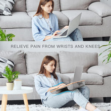 Cargar imagen en el visor de la galería, Soporte Para Laptop De Bamboo