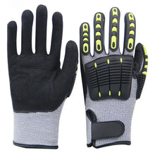 Cargar imagen en el visor de la galería, GUANTES DE PROTECCIÓN MECÁNICA CON PALMA REFORZADA