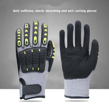 Cargar imagen en el visor de la galería, GUANTES DE PROTECCIÓN MECÁNICA CON PALMA REFORZADA