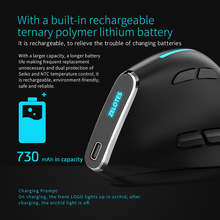 Cargar imagen en el visor de la galería, MOUSE VERTICAL INALÁMBRICO BLUETOOTH RECARGABLE ZELOTES F-36