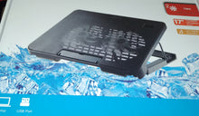 Cargar imagen en el visor de la galería, SOPORTE CON 2 ENFRIADORES PARA LAPTOP