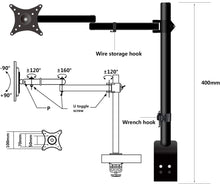 Cargar imagen en el visor de la galería, SOPORTE PARA MONITOR ARTICULADO DE 10¨ A 32¨