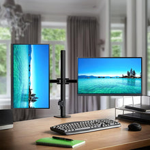 Cargar imagen en el visor de la galería, SOPORTE PARA MONITOR ARTICULADO DOBLE PARA 10¨ A 32¨