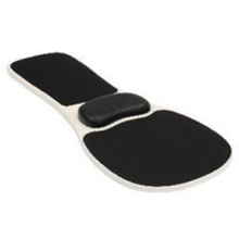 Cargar imagen en el visor de la galería, REPOSABRAZOS CON MOUSE PAD BLANCO/NEGRO