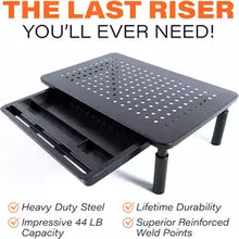 Cargar imagen en el visor de la galería, SOPORTE PARA MONITOR O IMPRESORA METÁLICO