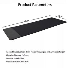 Cargar imagen en el visor de la galería, 3 EN 1 ALFOMBRILLA + MOUSE PAD + CARGADOR INALÁMBRICO
