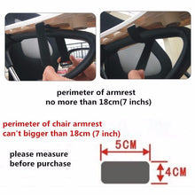 Cargar imagen en el visor de la galería, REPOSABRAZOS CON MOUSE PAD BLANCO/NEGRO