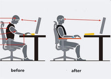 Cargar imagen en el visor de la galería, REPOSABRAZOS CON MOUSE PAD BLANCO/NEGRO