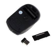 Cargar imagen en el visor de la galería, MOUSE INALÁMBRICO BI-COLOR JY-3 NEGRO Y PLATEADO
