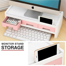 Cargar imagen en el visor de la galería, SOPORTE PARA MONITOR O IMPRESORA CON CAJONES