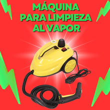 Cargar imagen en el visor de la galería, MÁQUINA PARA LIMPIEZA A VAPOR 2000W 5 BARES
