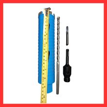 Cargar imagen en el visor de la galería, BROCA DIAMANTADA 56mm PARA ROTOMARTILLO SDS, HORMIGÓN
