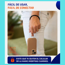 Cargar imagen en el visor de la galería, SET DE 2 CORREAS DE SEGURIDAD PARA CELULAR CON CABLE USB INCORPORADO
