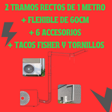 Cargar imagen en el visor de la galería, KIT DE DUCTOS PARA AIRE ACOND. APTO EXTERIOR
