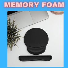 Cargar imagen en el visor de la galería, SET ALMOHADILLA DE TECLADO Y MOUSE PAD NEGRO
