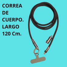 Cargar imagen en el visor de la galería, SET DE 2 CORREAS DE SEGURIDAD PARA CELULAR CON CABLE USB INCORPORADO
