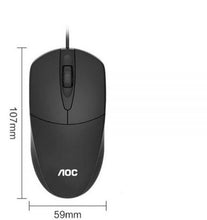 Cargar imagen en el visor de la galería, MOUSE AOC MS121 USB
